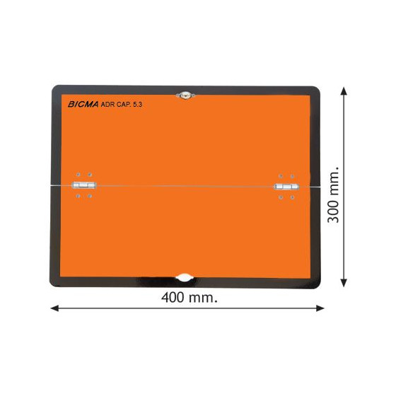 ADR Plaque Neutre avec Trous 40x30 Galva