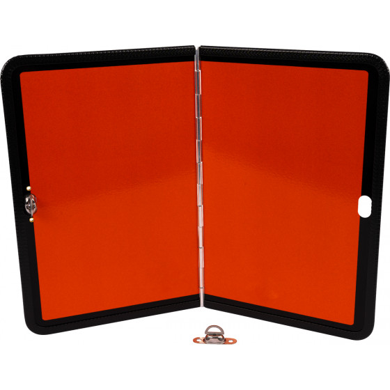 PLAQUE ADR REPLIABLE VERTICALE GRAND FORMAT AVEC PROTECTION