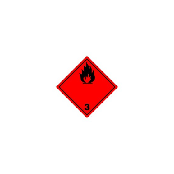 Symbole de danger 300x300 adhésif N°3/N